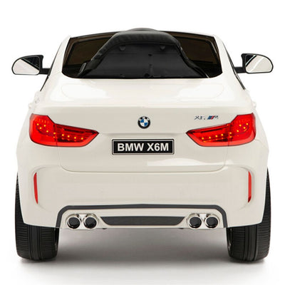 Licensed WHITE BMW Ride On car with R/C Remote and Leather Seat (NEWEST VERSION )