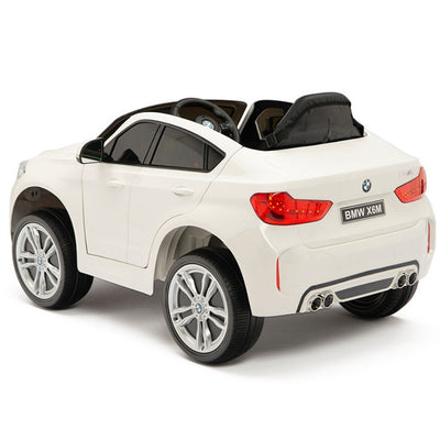 Licensed WHITE BMW Ride On car with R/C Remote and Leather Seat (NEWEST VERSION )