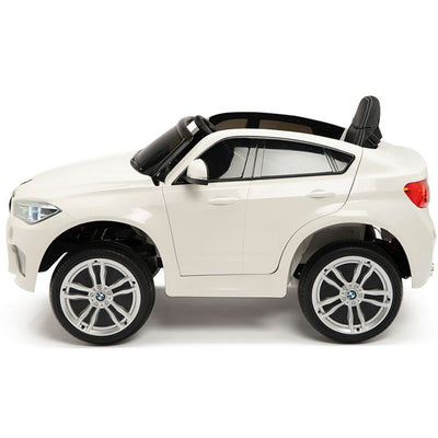 Licensed WHITE BMW Ride On car with R/C Remote and Leather Seat (NEWEST VERSION )