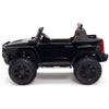 12V BLACK Big Motors 2 Seater Ride on Car with Leather Seat and R/C Remote ( NEWEST VERSION )