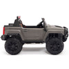 12V GRAY Big Motors 2 Seater Ride on Car with Leather Seat and R/C Remote ( NEWEST VERSION )