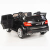 Licensed BLACK Mercedes 2 seater 4X4 With R/C Remote,Doors and Leather Seat ( NEWEST VERSION )