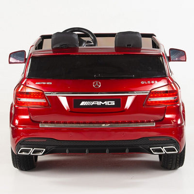 Licensed RED Mercedes 2 seater 4X4 With R/C Remote,Doors and Leather Seat ( NEWEST VERSION )