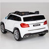 Licensed WHITE Mercedes 2 seater 4X4 With R/C Remote,Doors and Leather Seat ( NEWEST VERSION )