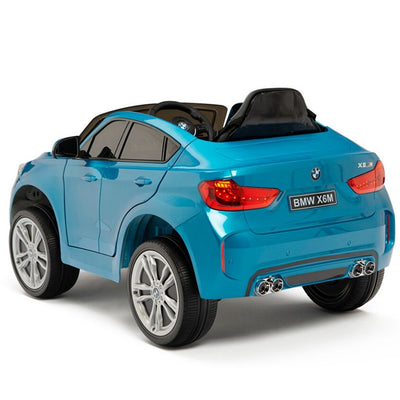 Licensed BLUE BMW Ride On car with R/C Remote and Leather Seat (NEWEST VERSION )