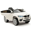 Licensed WHITE BMW Ride On car with R/C Remote and Leather Seat (NEWEST VERSION )