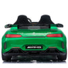 Green Licensed Mercedes GTR with RC Remote,2  Leather Seat,Painted and Real EVA Rubber Tires ( Newest Versión).