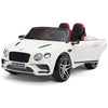 Licensed Bentley WHITE GT Super Sports RC/Remote Real EVA Rubber Tires (Newest Versión )