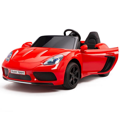 RED SUPER BIG 24V Ride On Car Powerful Motors,Real Rubber Tires (Newest Versión)