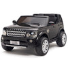 Licensed Discovery Ride On BLACK Truck R/C Remote,Real EVA Rubber Tires,Leather Seat