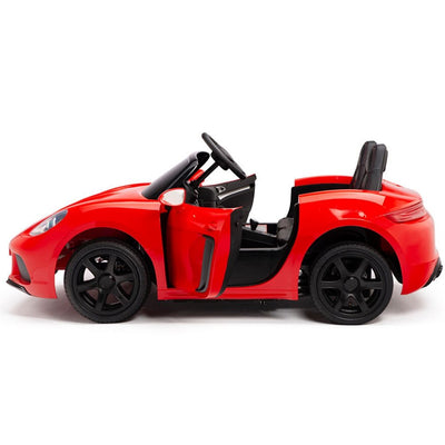 RED SUPER BIG 24V Ride On Car Powerful Motors,Real Rubber Tires (Newest Versión)