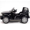 Licensed Discovery Ride On BLACK Truck R/C Remote,Real EVA Rubber Tires,Leather Seat