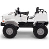 Licensed WHITE Mercedes 12V Ride On Truck R/C Remote ,Rubber Tires (Newest Version )