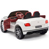 Licensed Bentley WHITE GT Super Sports RC/Remote Real EVA Rubber Tires (Newest Versión )