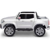 Licensed 4 Wheel Drive/AWD SILVER Mercedes Electric Truck R/C Remote Leather Seat