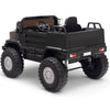 Licensed Black Mercedes 12V Ride On Truck R/C Remote ,Rubber Tires (Newest Version )