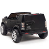 Licensed Discovery Ride On BLACK Truck R/C Remote,Real EVA Rubber Tires,Leather Seat