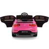 Licensed Pink Mercedes Electric Ride On Car R/C Remote Leather Seat (Newest Versión )