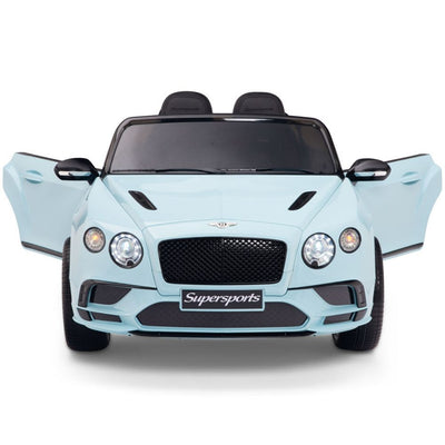 Licensed Bentley Blue Bentley GT Super Sports RC/Remote Real EVA Rubber Tires (Newest Versión )