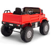 Licensed Red Mercedes 12V Ride On Truck R/C Remote ,Rubber Tires (Newest Version )