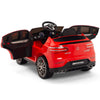 Licensed Red Mercedes Electric Ride On Car R/C Remote Leather Seat (Newest Versión )