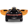 Licensed BLACK Bugatti Ride On Car R/C Remote Leather Seat Real EVA Rubber Tires (Newest Versión )