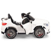 Licensed White Mercedes Electric Ride On Car R/C Remote Leather Seat (Newest Versión )