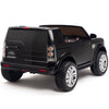 Licensed Discovery Ride On BLACK Truck R/C Remote,Real EVA Rubber Tires,Leather Seat