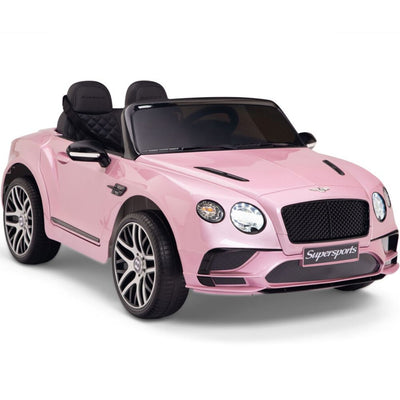 Licensed Bentley Pink GT Super Sports RC/Remote Real EVA Rubber Tires (Newest Versión )