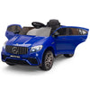 Licensed Blue Mercedes Electric Ride On Car R/C Remote Leather Seat (Newest Versión )