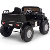 Licensed Black Mercedes 12V Ride On Truck R/C Remote ,Rubber Tires (Newest Version )