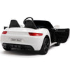 WHITE SUPER BIG 24V Ride On Car Powerful Motors,Real Rubber Tires (Newest Versión)