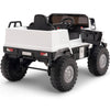 Licensed WHITE Mercedes 12V Ride On Truck R/C Remote ,Rubber Tires (Newest Version )