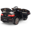 Licensed Black Mercedes Electric Ride On Car R/C Remote Leather Seat (Newest Versión )