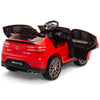 Licensed Red Mercedes Electric Ride On Car R/C Remote Leather Seat (Newest Versión )