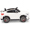 Licensed White Mercedes Electric Ride On Car R/C Remote Leather Seat (Newest Versión )