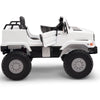 Licensed WHITE Mercedes 12V Ride On Truck R/C Remote ,Rubber Tires (Newest Version )