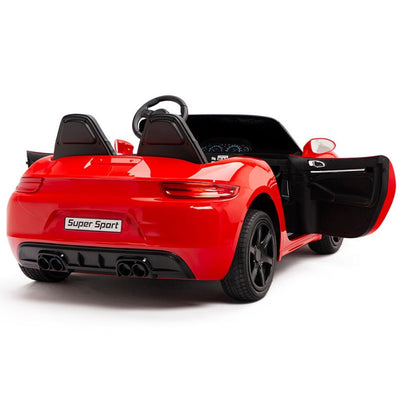 RED SUPER BIG 24V Ride On Car Powerful Motors,Real Rubber Tires (Newest Versión)