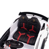 Licensed WHITE Lamborghini Ride On Car R/C Remote Leather Seat Real EVA Rubber Tires (Newest Versión )