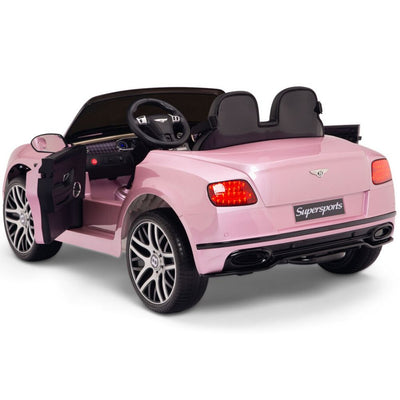 Licensed Bentley Pink GT Super Sports RC/Remote Real EVA Rubber Tires (Newest Versión )