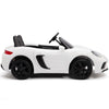 WHITE SUPER BIG 24V Ride On Car Powerful Motors,Real Rubber Tires (Newest Versión)