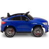 Licensed Blue Mercedes Electric Ride On Car R/C Remote Leather Seat (Newest Versión )