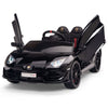 Licensed BLACK Lamborghini Ride On Car R/C Remote Leather Seat Real EVA Rubber Tires (Newest Versión )