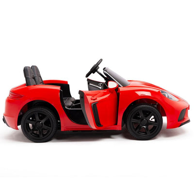 RED SUPER BIG 24V Ride On Car Powerful Motors,Real Rubber Tires (Newest Versión)