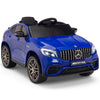 Licensed Blue Mercedes Electric Ride On Car R/C Remote Leather Seat (Newest Versión )