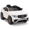 Licensed White Mercedes Electric Ride On Car R/C Remote Leather Seat (Newest Versión )