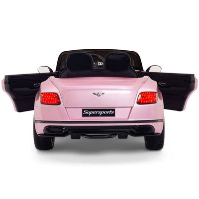 Licensed Bentley Pink GT Super Sports RC/Remote Real EVA Rubber Tires (Newest Versión )