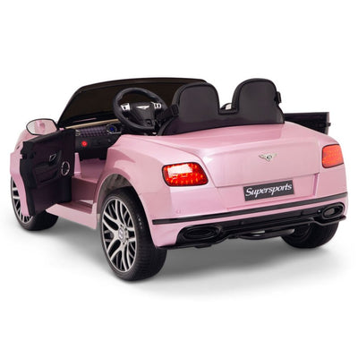 Licensed Bentley Pink GT Super Sports RC/Remote Real EVA Rubber Tires (Newest Versión )