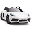 WHITE SUPER BIG 24V Ride On Car Powerful Motors,Real Rubber Tires (Newest Versión)