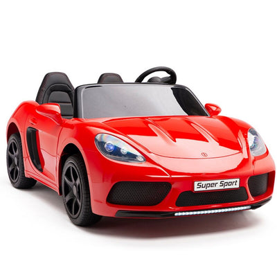 RED SUPER BIG 24V Ride On Car Powerful Motors,Real Rubber Tires (Newest Versión)